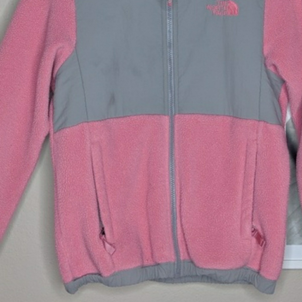 North Face Girls' Denali Fleece Full Zip Jacket - Picture 7 of 7
